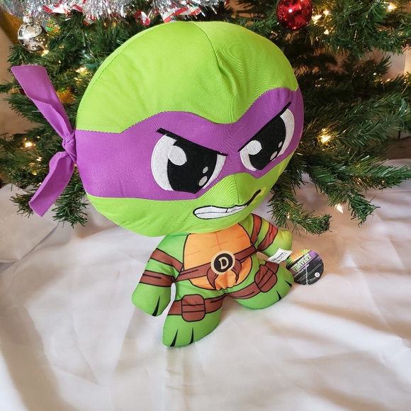 🌞SOLD🌞 Teenage Mutant Ninja Turtles Donatello Pillow Plush Nickelodeon 2016 - Picture 2 of 7